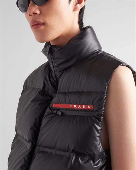 gilet uomo prada|prada vest women.